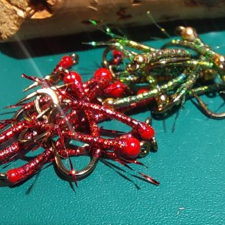 KFC Flashy Bloodwormz (Red & Green Phase Chironomid Larvae)