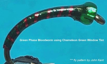Green Phase Bloodworm (Chameleon Green Window Tint) - John Kent
