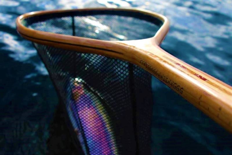 Wooden Fly Fishing Net