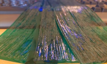 Window Tint Fly Tying Capes - Olive