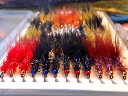 UV Straggle (Vampire) Leech Fly Pack 24