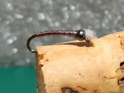 BDC Black & Red Chironomid Pupa Fly