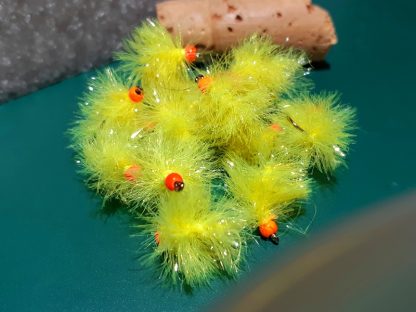 Blobber Blob Fly Pattern - Flo Yellow