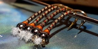 Hot Spot Grey Boys Chironomid Pupa fly