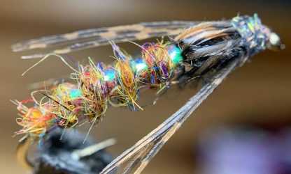 Kamloops Caddis Pupa Sedge Hot Spot Fly