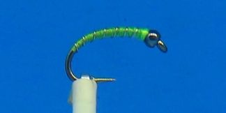 Teeny Greeny chironomid pup fly pattern