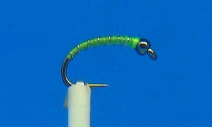 Teeny Greeny chironomid pup fly pattern