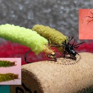 Moppet Naked Caddis Larva Fly Pattern