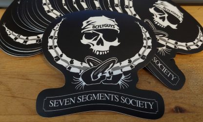 BCFlyguys - Seven Segments Society - Skull & Pupae