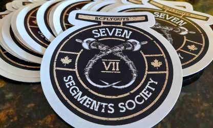 Seven Segments Society Decal