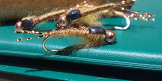 Blasty Ginger Mayfly Nymph Fly Pattern