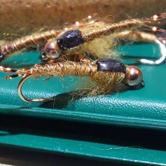 Blasty Ginger Mayfly Nymph Fly Pattern