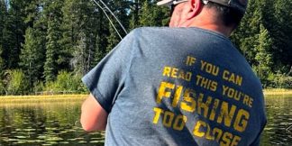 BCFLYGUYS - Fishing Too Close Tee (In Action)